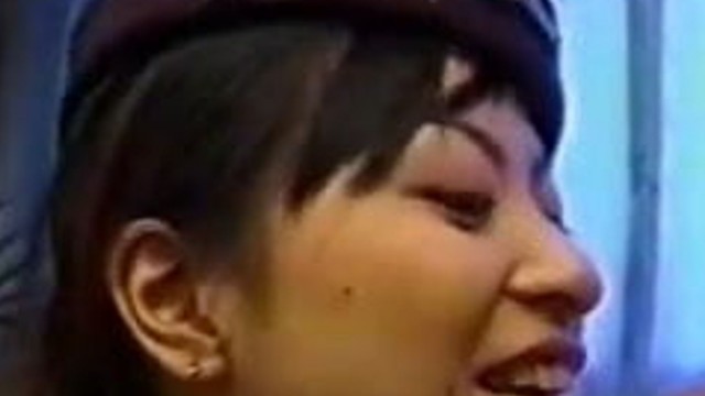 Asian Stewardess Creampie